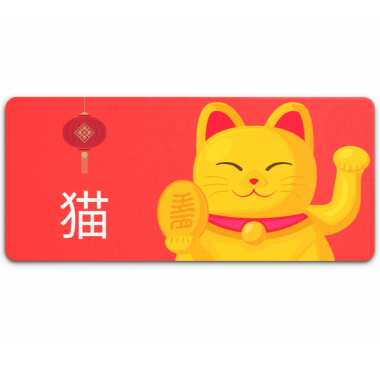 mauspad xxl japan katze