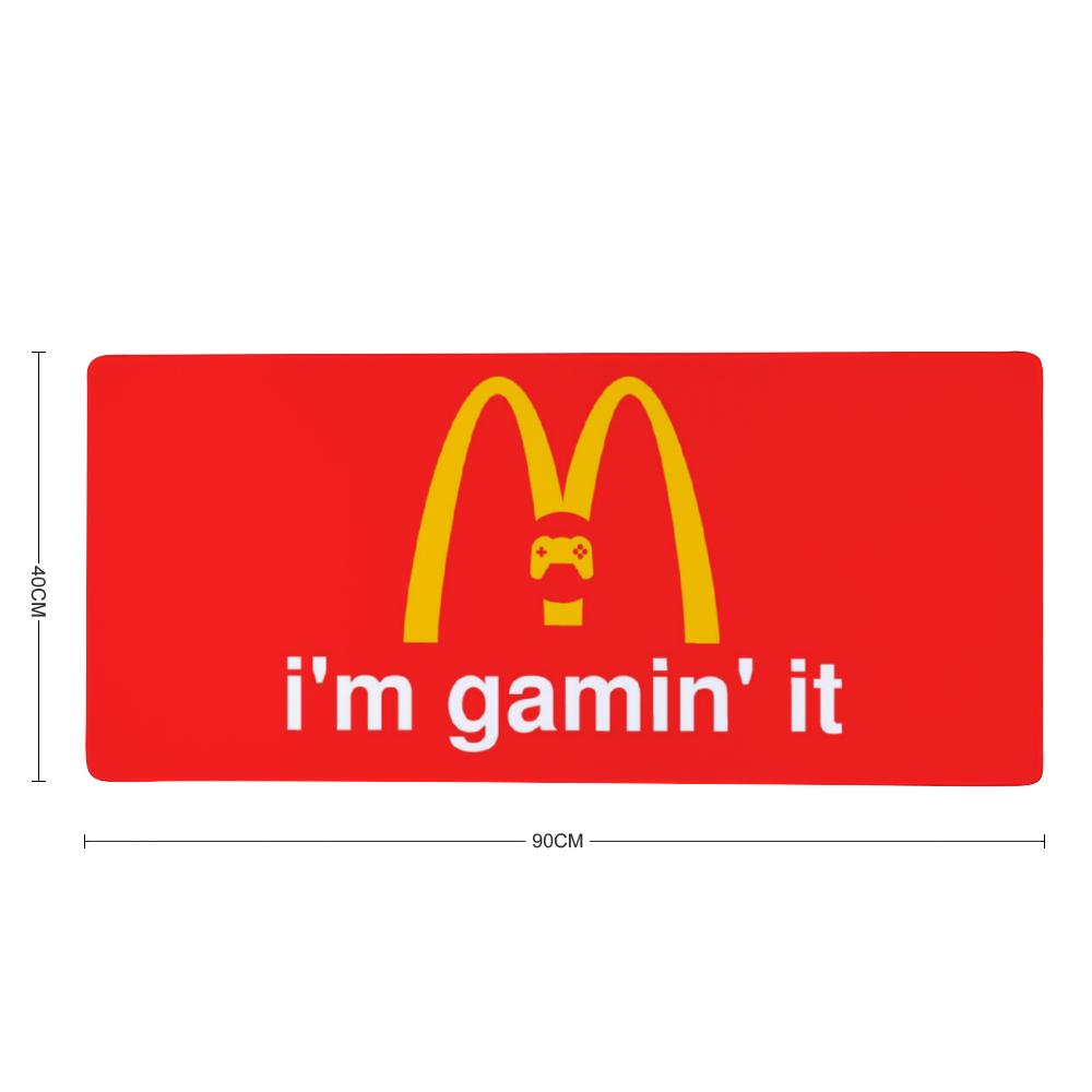 mcdonalds mauspad fur gamer