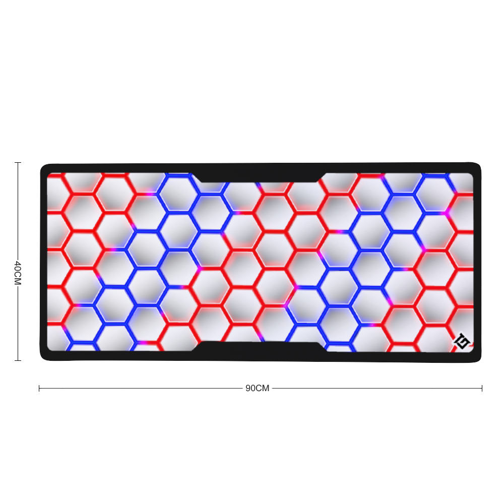white fusion xxl mauspad