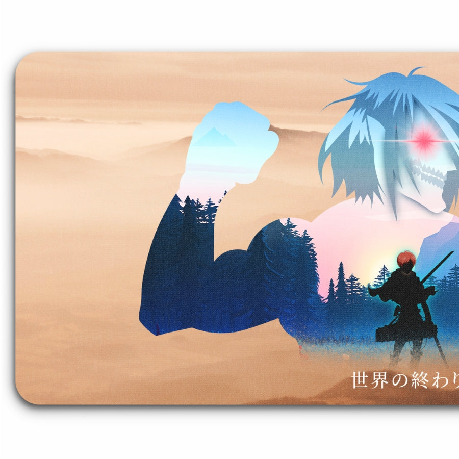 attack on titan mauspad