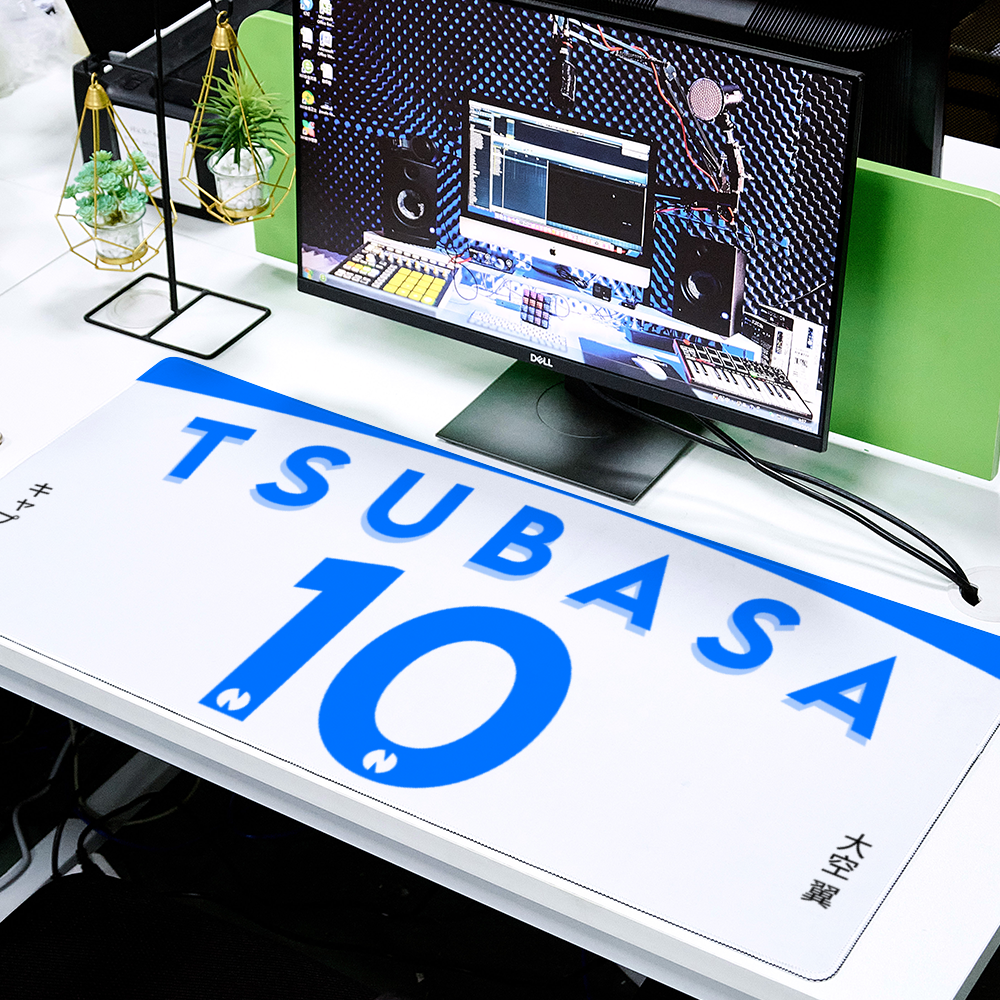 captain tsubasa mauspad fur gamer