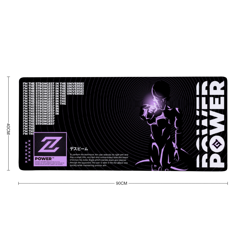 frieza dbz mauspad fur gamer