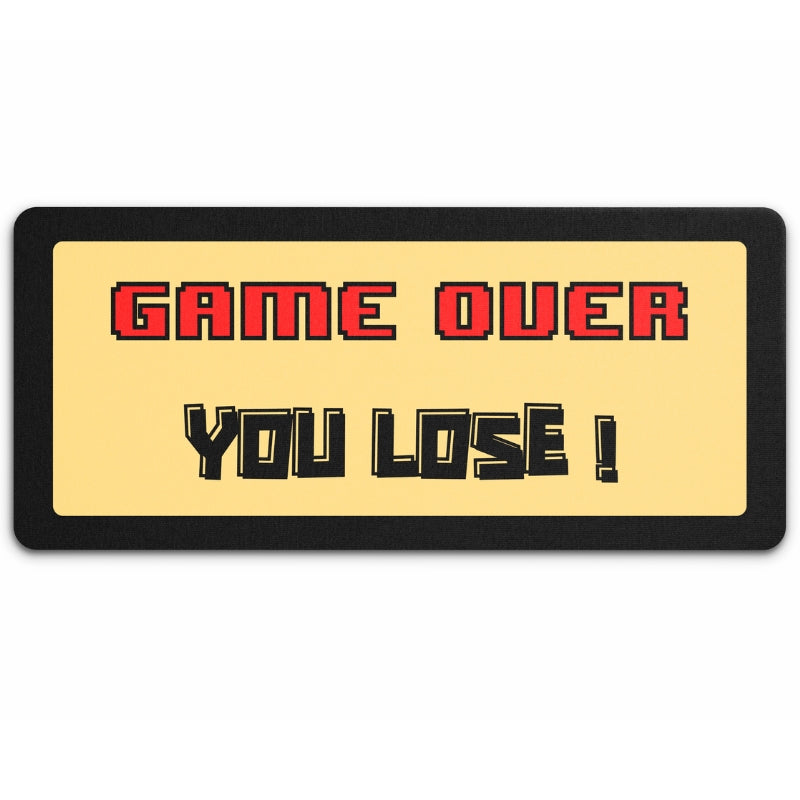 game over mauspad fur gaming