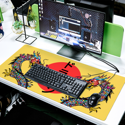 japanische drache mausmatte