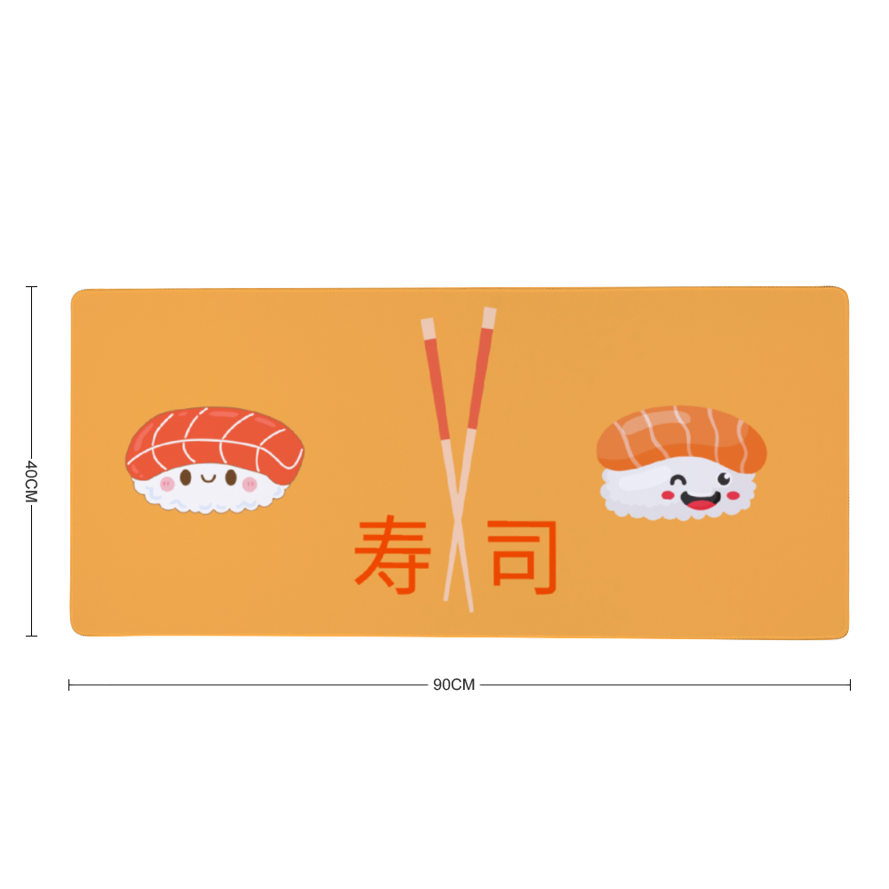 japanisches sushi gaming mauspad