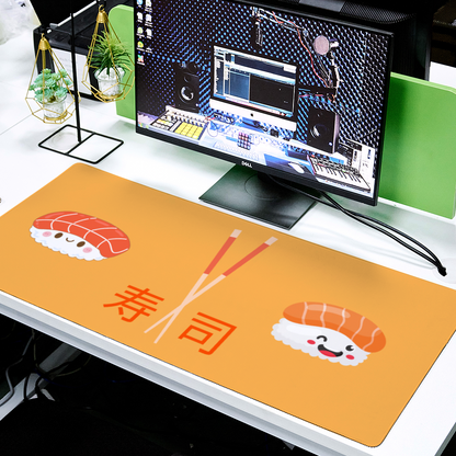 japanisches sushi xxl mousepad