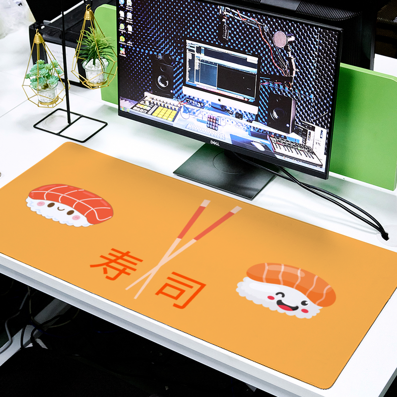 japanisches sushi xxl mousepad