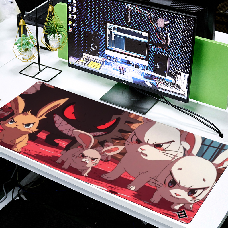 kaninchen xxl mousepad gaming