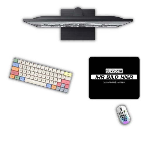 personalisierte klein mousepad 30x25cm