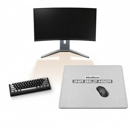 personalisisertes quadratisches 450x450mm mousepad