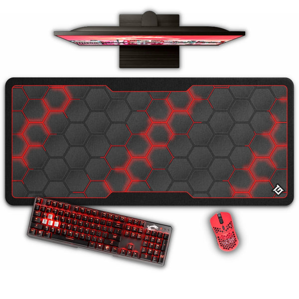 red fusion esport gaming mauspad