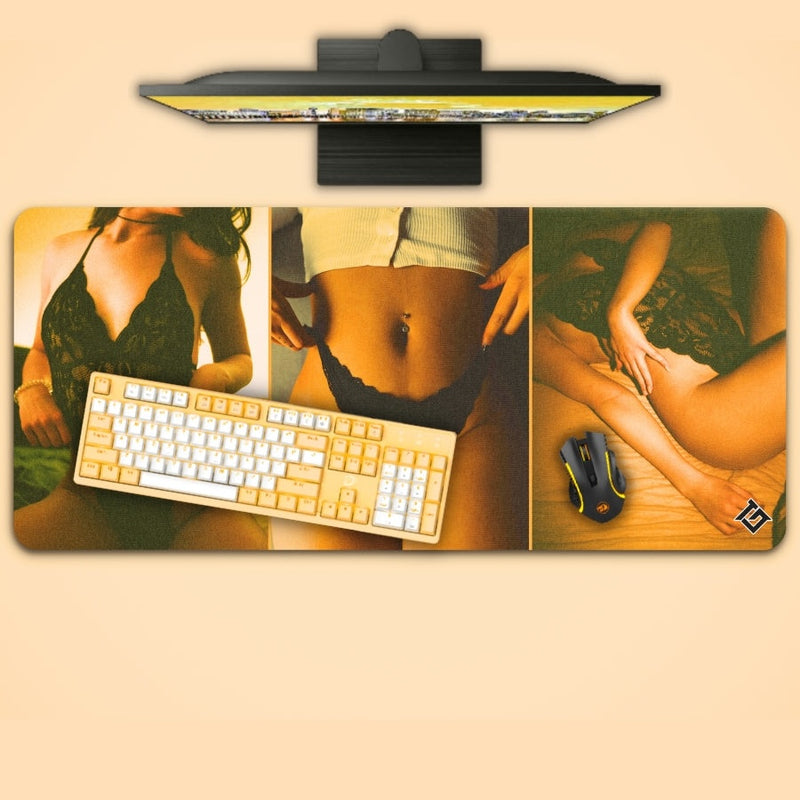 sexy unterwasche gamer mauspad