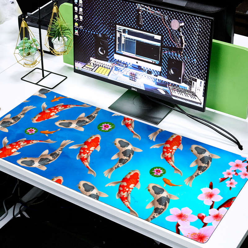 xxl mousepad koi karpfen fisch